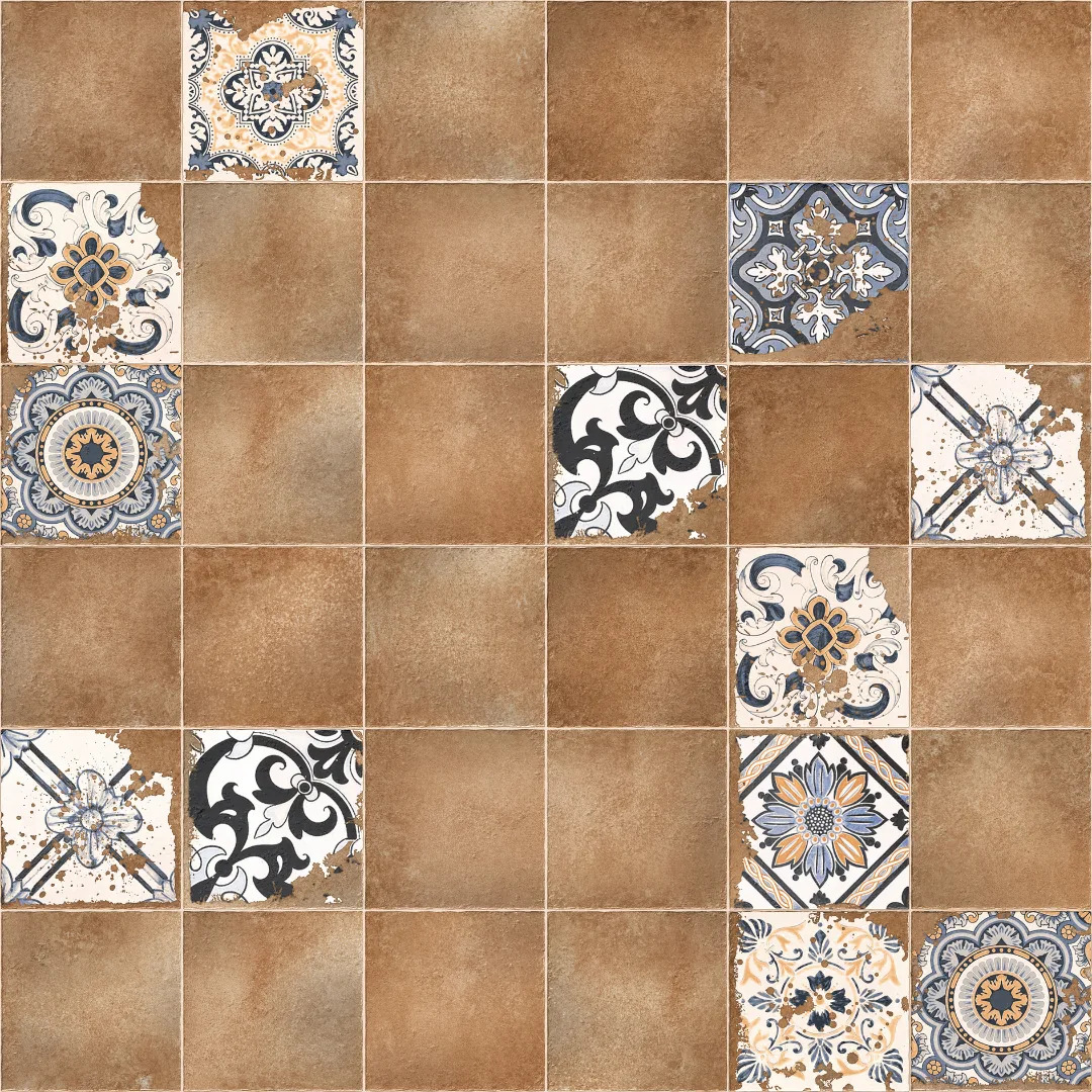 Exotica Bottega Decor, vitrified wall tile for exterior walls